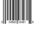 Barcode Image for UPC code 004580034615