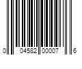 Barcode Image for UPC code 004582000076