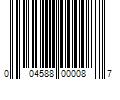 Barcode Image for UPC code 004588000087