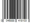 Barcode Image for UPC code 0045888418103