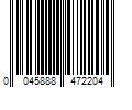 Barcode Image for UPC code 0045888472204