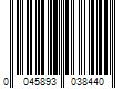 Barcode Image for UPC code 0045893038440