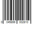 Barcode Image for UPC code 0045899002810