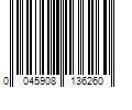 Barcode Image for UPC code 0045908136260