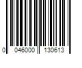 Barcode Image for UPC code 0046000130613