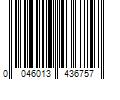 Barcode Image for UPC code 0046013436757