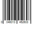 Barcode Image for UPC code 0046013452603