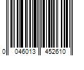 Barcode Image for UPC code 0046013452610