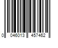 Barcode Image for UPC code 0046013457462