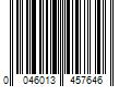 Barcode Image for UPC code 0046013457646