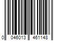 Barcode Image for UPC code 0046013461148