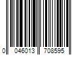 Barcode Image for UPC code 0046013708595