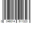 Barcode Image for UPC code 0046014511323