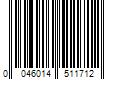 Barcode Image for UPC code 0046014511712