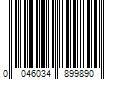 Barcode Image for UPC code 0046034899890