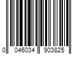 Barcode Image for UPC code 0046034903825