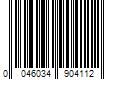 Barcode Image for UPC code 0046034904112