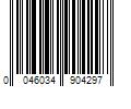 Barcode Image for UPC code 0046034904297. Product Name: Dirt Devil Multi-surface Total Pet+ Upright Bagless Lightweight Vacuum Cleaner, Black/Red, UD76400V