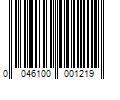 Barcode Image for UPC code 0046100001219