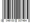 Barcode Image for UPC code 0046100007464