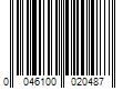 Barcode Image for UPC code 0046100020487