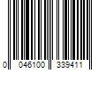 Barcode Image for UPC code 0046100339411