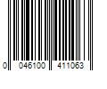 Barcode Image for UPC code 0046100411063