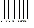 Barcode Image for UPC code 0046118805618