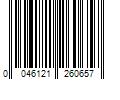 Barcode Image for UPC code 0046121260657