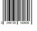 Barcode Image for UPC code 0046135180606