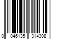 Barcode Image for UPC code 0046135314308