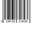 Barcode Image for UPC code 0046135318436