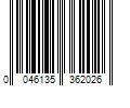 Barcode Image for UPC code 0046135362026