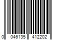 Barcode Image for UPC code 0046135412202