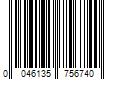 Barcode Image for UPC code 0046135756740. Product Name: SYLVANIA Smart WiFi 60 Watt A19 Full Spectrum Medium Base (E-26) Dimmable Smart LED Light Bulb (4-Pack) | 75674