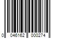 Barcode Image for UPC code 0046162000274