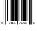 Barcode Image for UPC code 004617000088