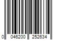 Barcode Image for UPC code 0046200252634