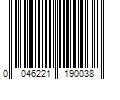 Barcode Image for UPC code 0046221190038