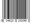 Barcode Image for UPC code 0046221200096