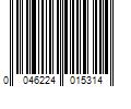 Barcode Image for UPC code 0046224015314