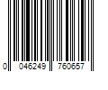 Barcode Image for UPC code 0046249760657