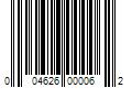 Barcode Image for UPC code 004626000062