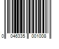 Barcode Image for UPC code 0046335001008