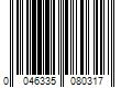 Barcode Image for UPC code 0046335080317