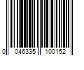 Barcode Image for UPC code 0046335100152