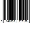 Barcode Image for UPC code 0046335827189