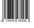 Barcode Image for UPC code 0046335980952