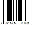 Barcode Image for UPC code 0046335980976