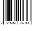 Barcode Image for UPC code 0046352002163